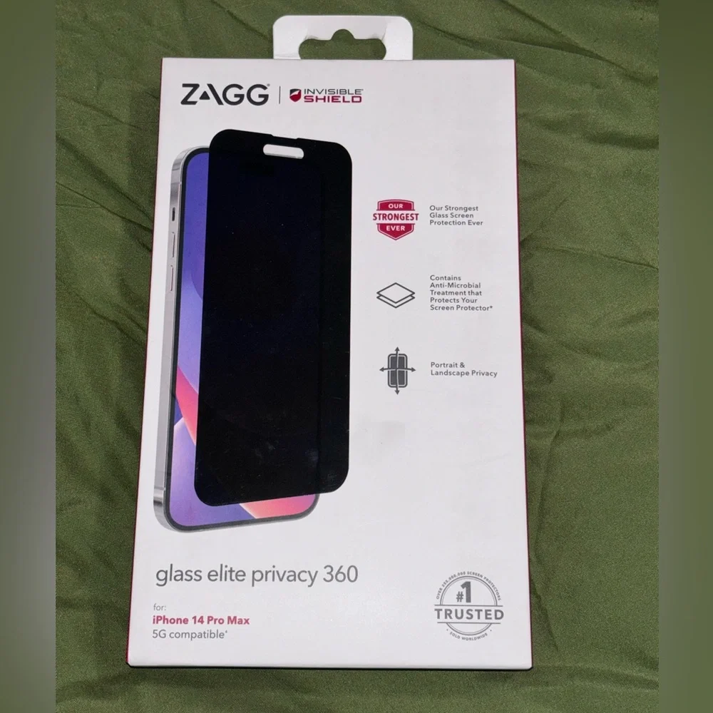 Zagg IPhone 14 Pro Max Privacy Protector Screen